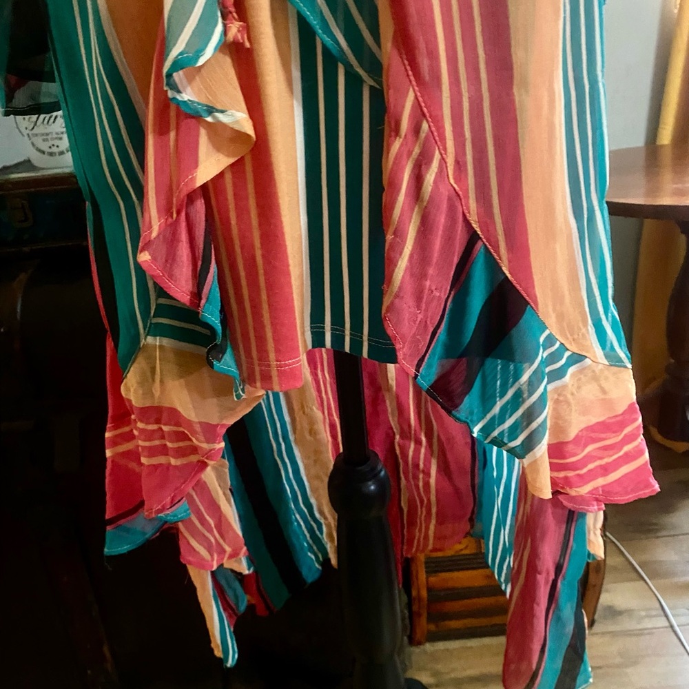 Striped Multicolor Dress Size S - Picture 3 of 9